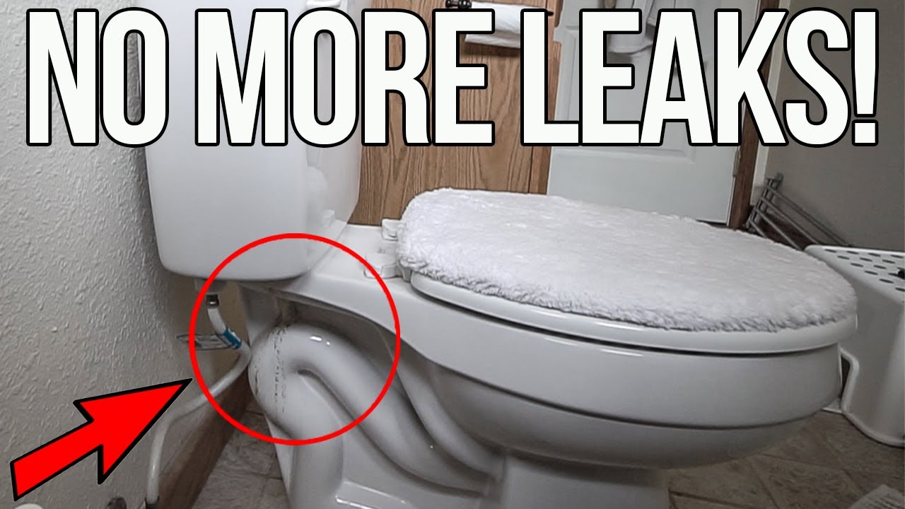 How To Fix A Leaking Toilet Tank with Rusted Tank Bolts ...