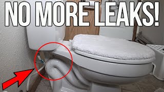How To Fix A Leaking Toilet Tank with Rusted Tank Bolts \/ Toilet Tank Repair Made Easy!