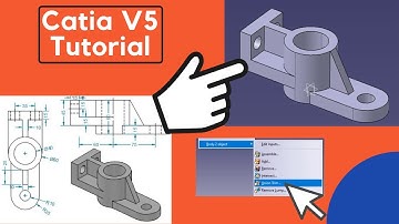 SIMPLE PIECE USING "UNION TRIM" | CATIA V5 TUTORIAL BEGINNER