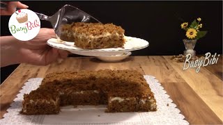 CARROT CAKE | Торт Янтарный | Морковный Торт по-Техасски ✧ Amber Carrot Cake (Ep.27)