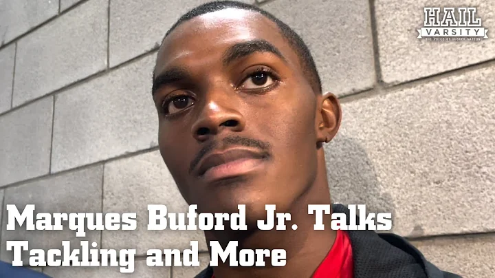 Nebraska Football: Marques Buford Jr. Talks Tackli...