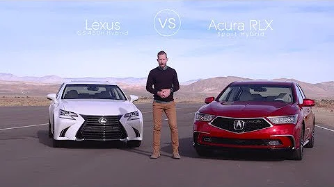 Lexus GS 450 vs Acura RLX  - Video Review Comparison