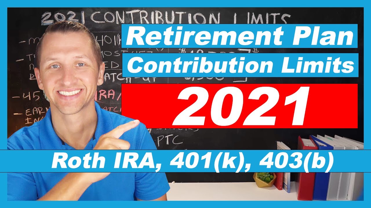 2021 Contribution Limits | Roth IRA | Traditional IRA | 401k