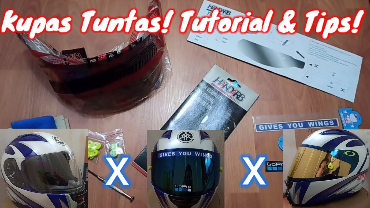 Flat Visor, Anti Fog, Tear Off, Tear Off Post, Dual Post HANDARB! YouTube