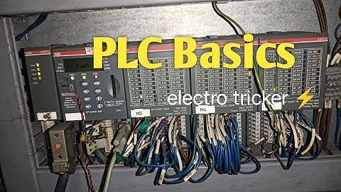 ABB PLC module with I/O @electrotricker3118 #electrical #abb #plc #cableshortvideo
