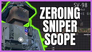 Zeroing Sniper Rifle Scope How to Guide | Battlebit Remastered Sniper Gameplay Tips screenshot 3