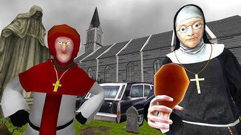 Nun and Monk Neighbor Escape - Level 8 complete Gameplay (android/iOS)