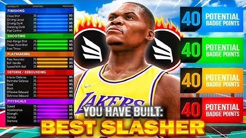 BEST SLASHER BUILDS in NBA 2k22
