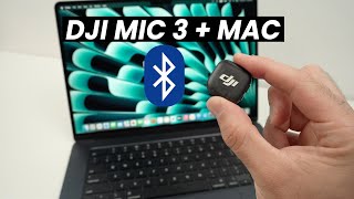 видео: DJI Mic 3: как подключить микрофон к компьютеру Mac по Bluetooth картинка: DJI Mic 3: как подключить микрофон к компьютеру Mac по Bluetooth