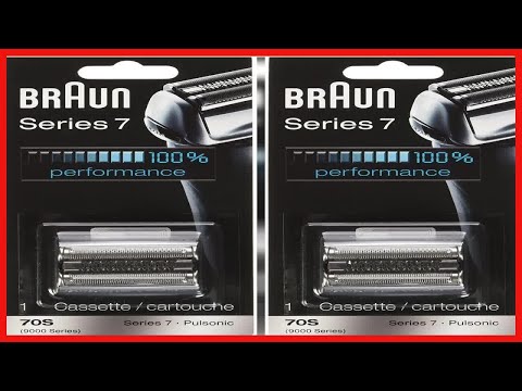 Braun Series 7 70S Electric Shaver Head Replacement Cassette – Silver