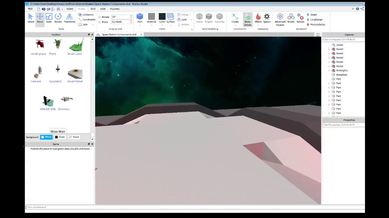 Roblox Studio Space Station Build Youtube - roblox technologies pune address