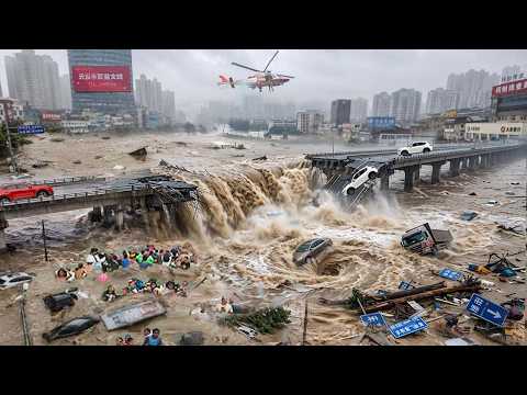 Historic Flood Disaster in China! 2,800,000+ Displaced, Liaoning Under Water