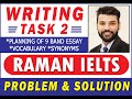 #IELTS #WRITING #TASK2 II #PROBLEM & #SOLUTION II #STRUCTURE II #SYNONYMS II #VOCABULARY #WORDS