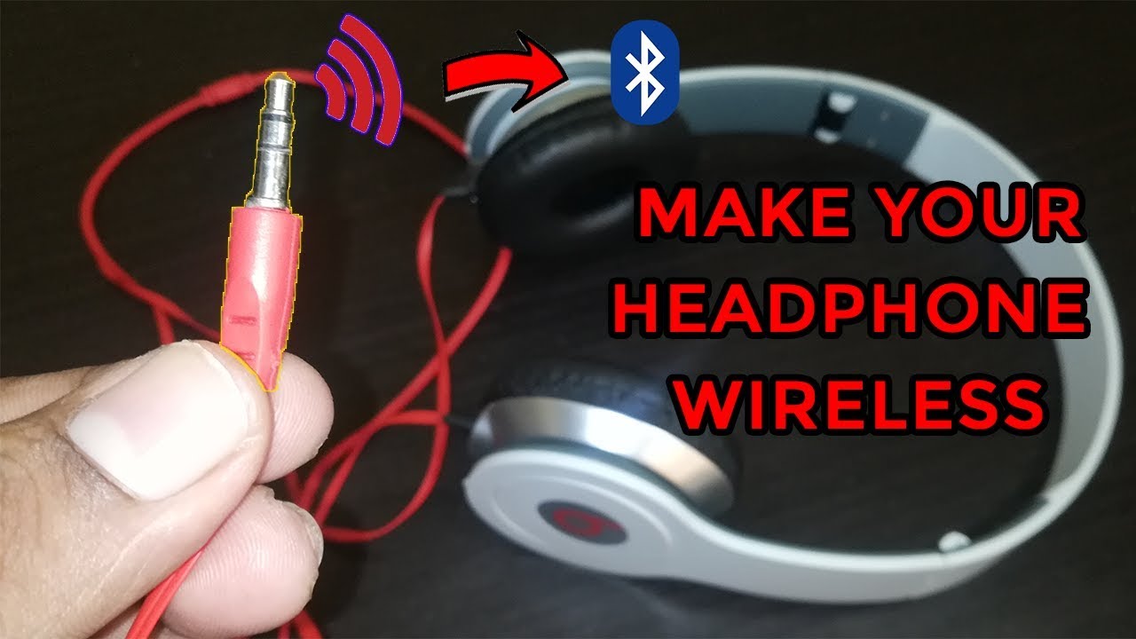 How to make your Headphone Wireless! - YouTube