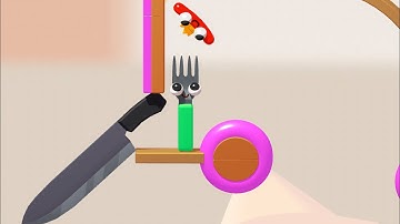 Fork N Sausage - All Levels Gameplay Android, iOS