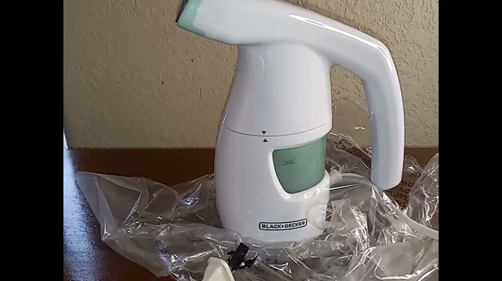 Reviewing a Black & Decker Garment Steamer #review #videos #steamer #fashion #clothing #products