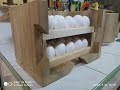Caja de parota para huevos
