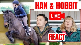 SHOWJUMPING LESSON - Mum and friend REACT!!
