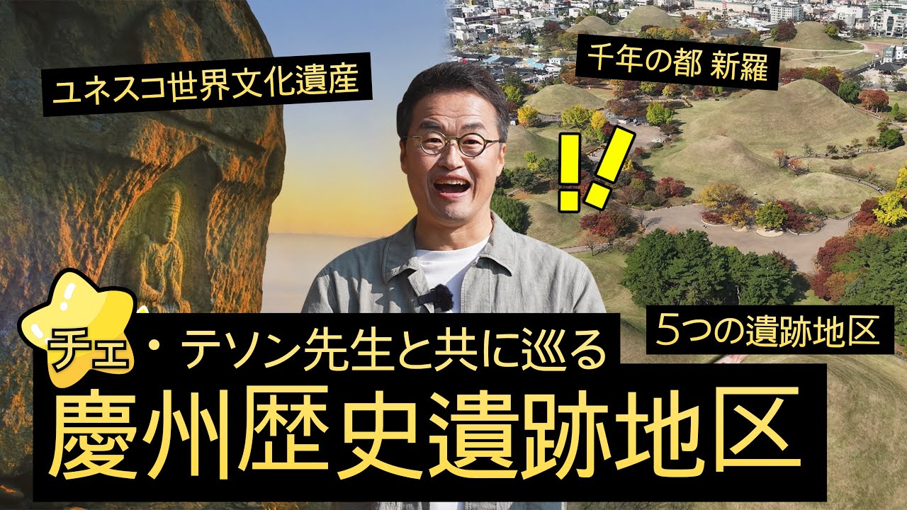 [JPN] チェ・テソン先生と一緒に巡る慶州歴史遺跡地帯