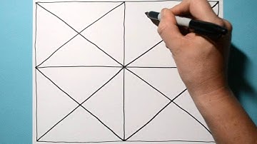 Satisfying Symmetrical Pattern / Relaxing Line Illusion / Daily Art Therapy / Day 043