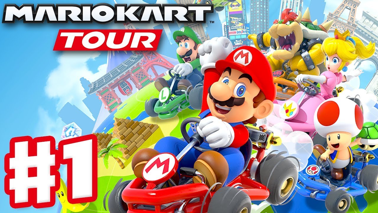 Mario Kart Tour - Gameplay Part 1 - New York Tour Mario Cup! Gold Pass 200cc! (iOS)