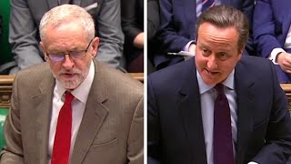Cameron at PMQs: I better check the microphone’s on before speaking
