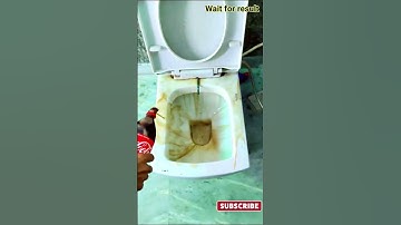 Coca cola toilet cleaner Experiment ⚠️🚨#short #crazy #facts