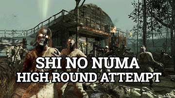 BLACK OPS 3 ZOMBIES | SHI NO NUMA HIGH ROUND ATTEMPT