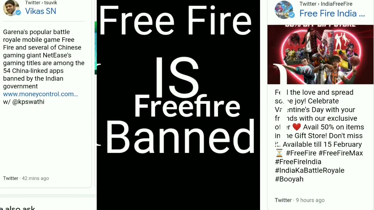 Is Free Fire banned in India?  #freefire