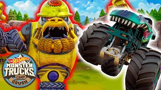 ¡Crushzilla desafía a los Monster Trucks de Hot Wheels! |Camp Crush by Hot Wheels Español 98,226 views 1 month ago 5 minutes