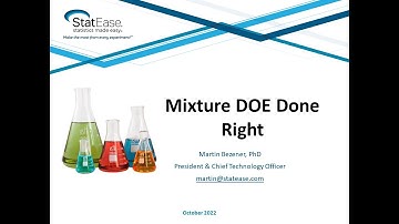 Mixture DOE Done Right