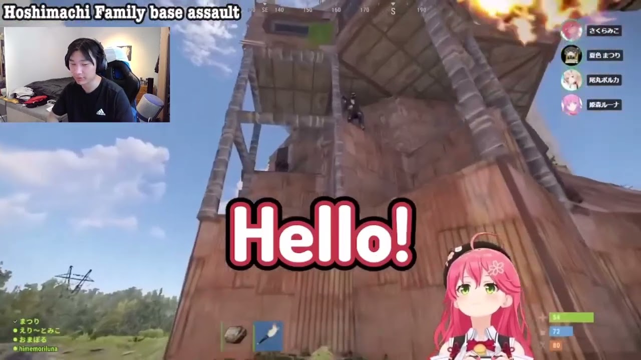 Reacting To Hololive Rust Season 2