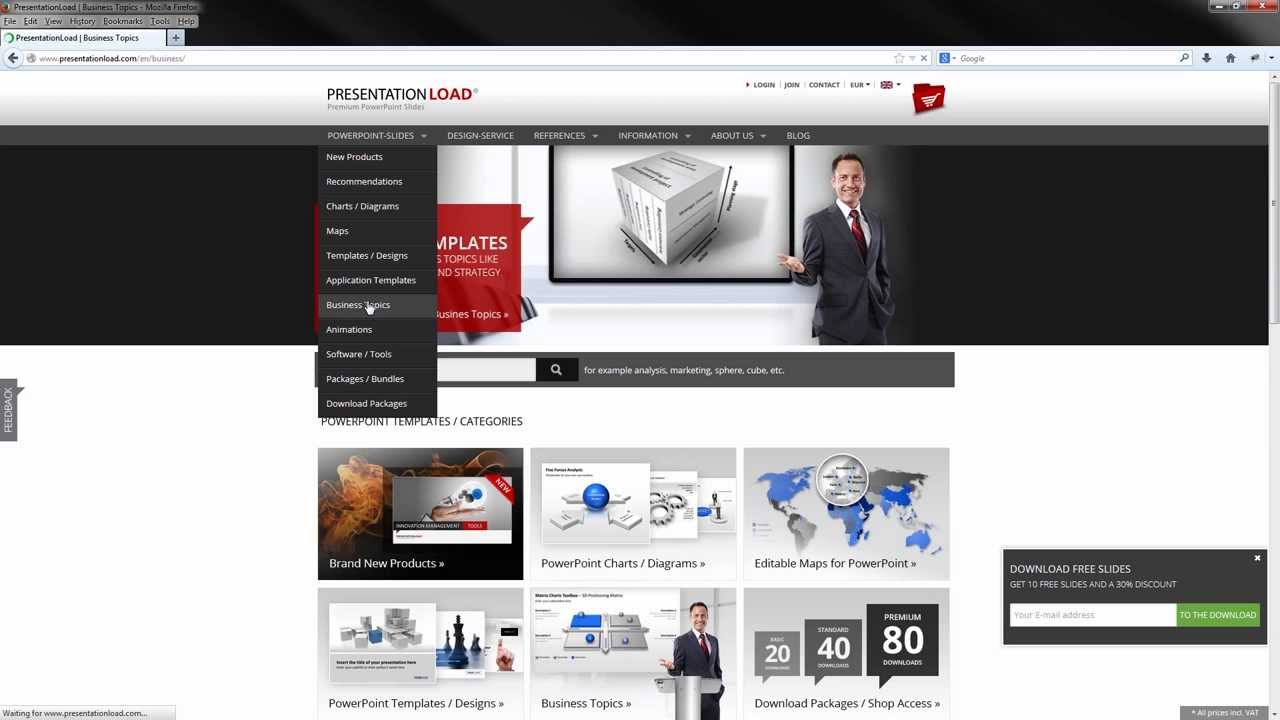 Tutorial: How to order PowerPoint templates at PresentationLoad - YouTube tutorial-how-to-order-powerpoint-templates-at-presentationload-youtube