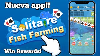 "SOLITAIRE FISH FARMING" app Gana dinero jugando apps paypal Games Online Review 2021 screenshot 3