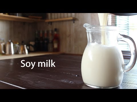 自家製豆乳の作り方　【music】 Soy milk