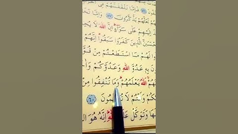سورة الأنفال الأية 60 إلى 61 القارئ سعد الغامدي