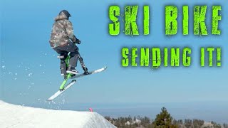 SKI BIKE SENDING IT! | Mountain Biking in the WINTER! | UNPAVED EP 6 (4K)
