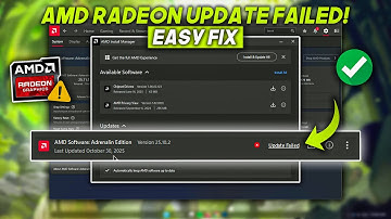 AMD Adrenalin-update mislukt opgelost ✅ | AMD Radeon nieuwe 25.11.1-update wordt niet geïnstallee...