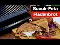 Sucuk Fladenbrot mit Feta im OptiGrill