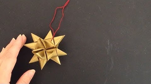 RIBBON STAR ORNAMENT TUTORIAL