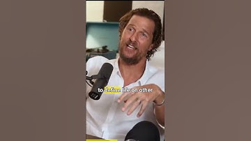 Matthew McConaughey on Interstellar #shorts