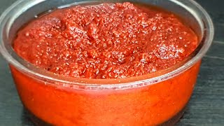 Homemade Tomato paste with only 3 ingredients| uko wakora soucetomate byoroshye wibereye mu rugo.