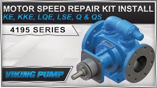 viking pump motor speed internal gear pump repair