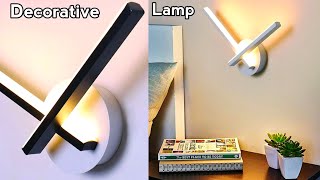 How To Make Wall Light #162 Interior Home Decoration Wall Lamp
