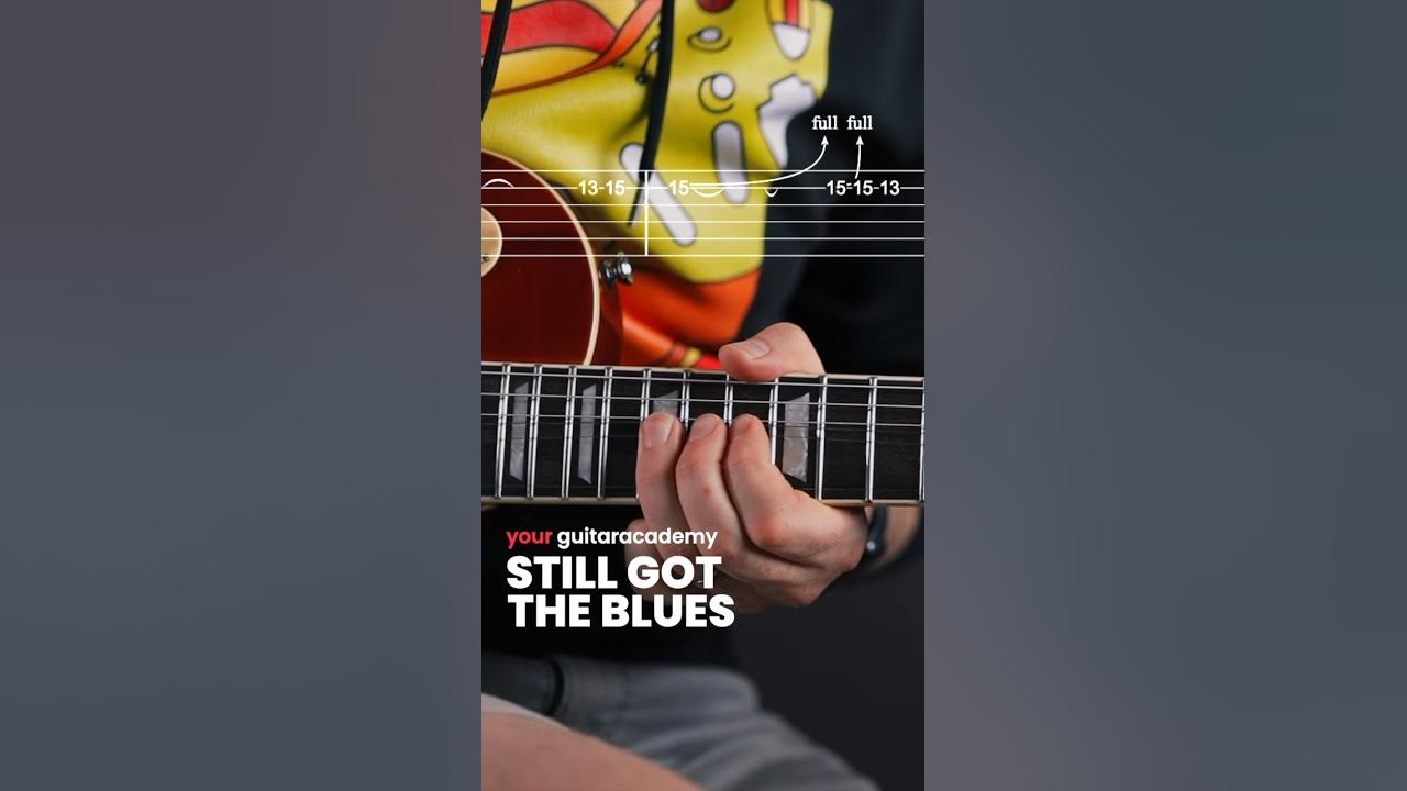 Still Got The Blues - Gary Moore #guitarlesson Still Got The Blues - Gary Moore #guitarlesson