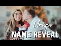 OFFICIAL BABY GIRL NAME REVEAL // The meaning behind her name