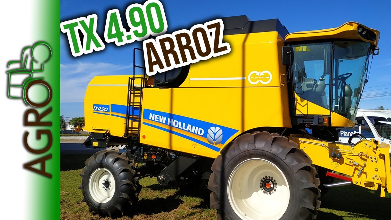 TX 4.90 TWIN ROTOR ARROZ - 4X4 - DUAL - LANÇAMENTO EM DETALHES