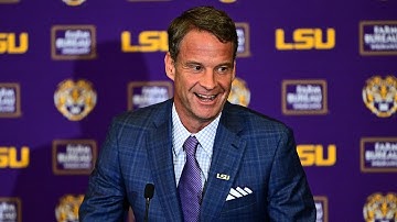 LSU Football Head Coach Lane Kiffin Introductory Press Conference