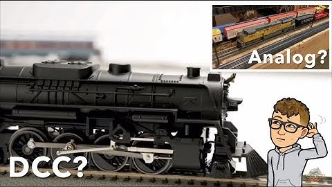 the differences between analog and DCC model trains #trainvideos