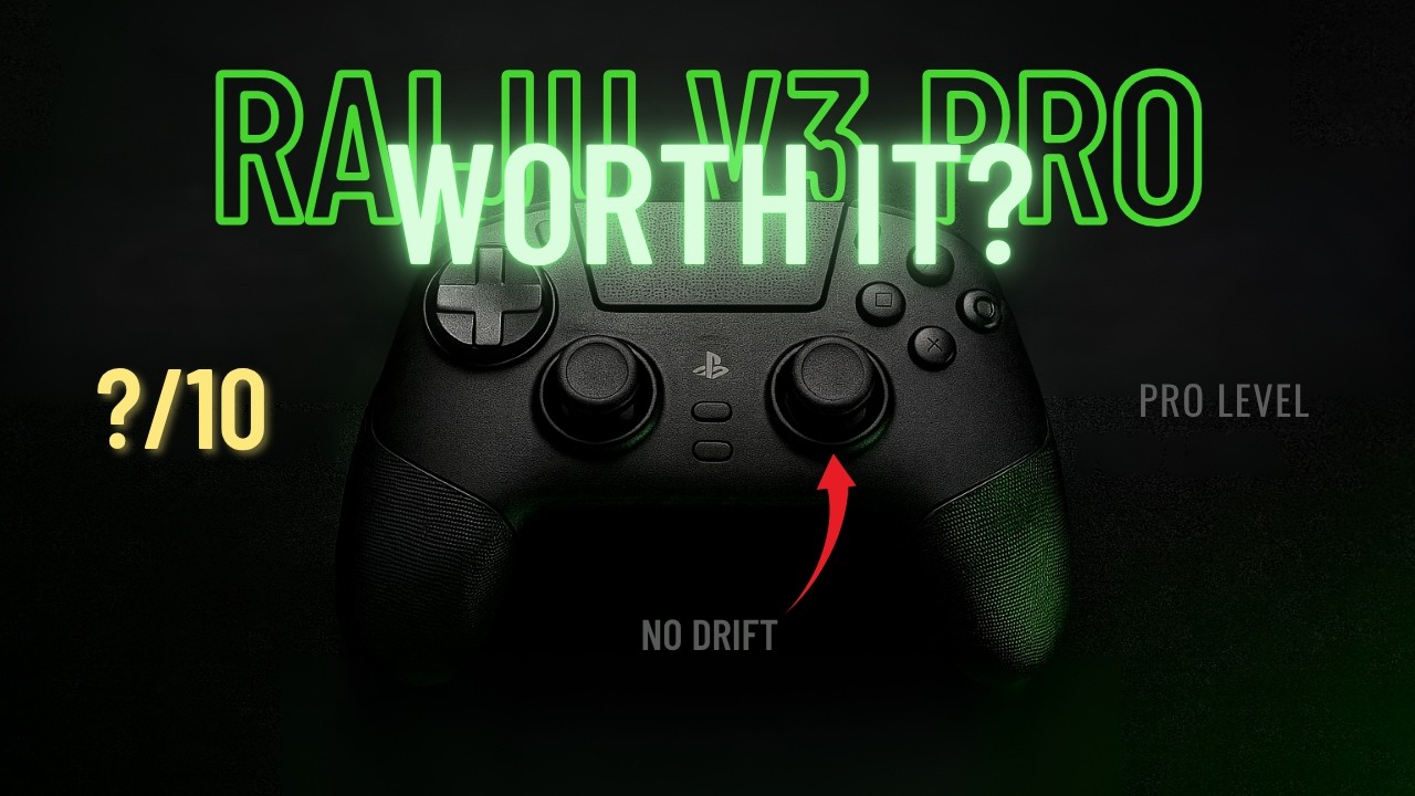 Новый контроллер Razer Raiju V3 Pro — распаковка и обзор